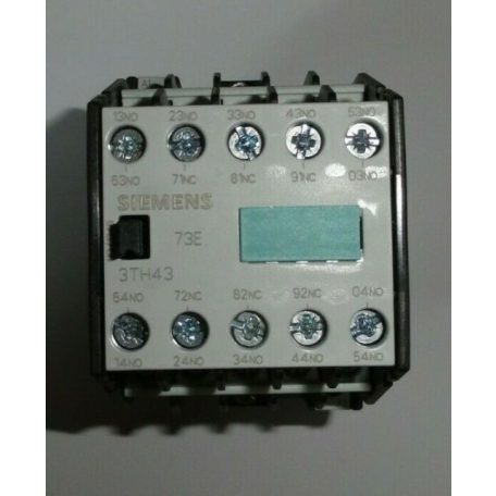 Siemens 3TH43 73-0AP0 segédkontaktor