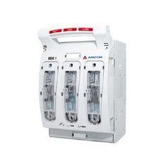   Szakaszoló biztosíték vízszintes 00-160A, szerelőlapra, kengyeles csatlakozás Multibloc