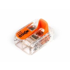 Wago 2 pólusú átlátszó