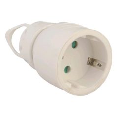 Entac szerelhető IP20 dugalj földelt