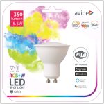 Avide Smart LED GU10 4.9W RGB+W WIFI + BLE APP Control