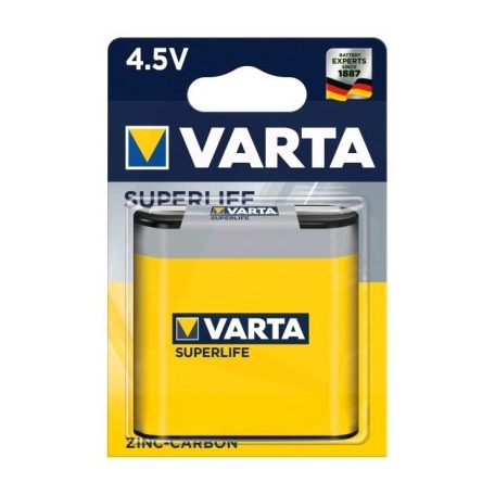 Varta Superlife Féltartós Lapos Elem