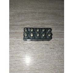 Sorkapocs 2x12 pólus fekete