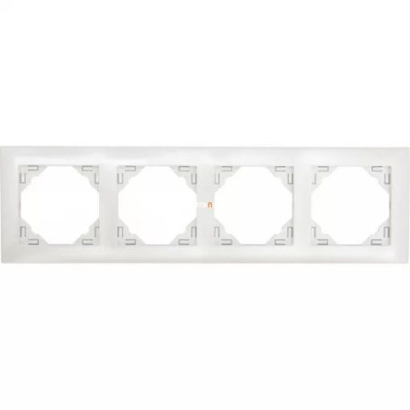 Efapel Logus90 Aquarella négyes keret, jégfehér 90940 TGE