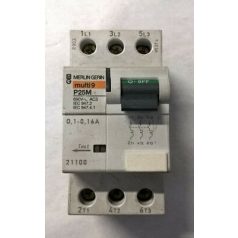 P25M motorvédő kapcsoló, 3P, 0.40A