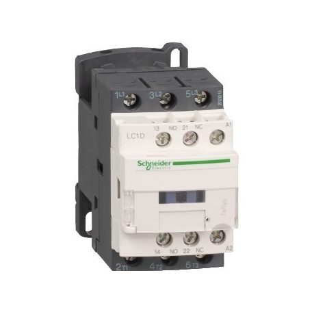 AC mágneskapcsoló, 11kW/25A (400V, AC3), csavaros csatlakozás, 1Z+1NY