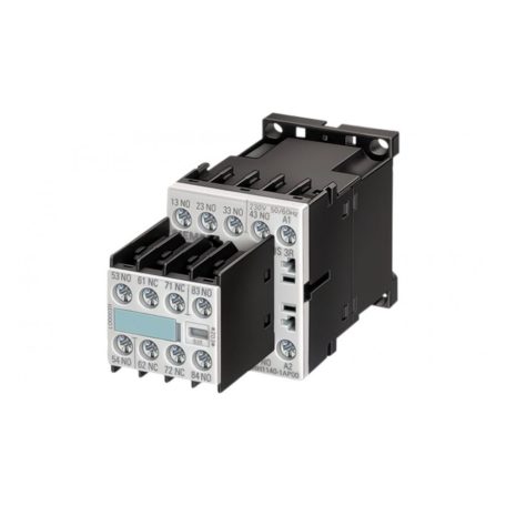 Siemens 3RH1244-1BB40 - Segédérintkező 4NO + 4NC 24V 6A 1.2kW